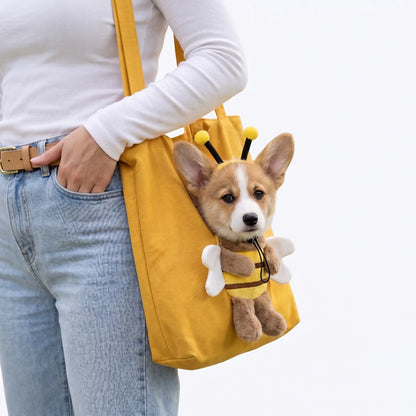 Canvas Cat & Dog Tote Carrier