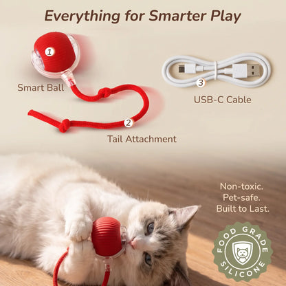 Interactive Smart Rolling Pet Ball