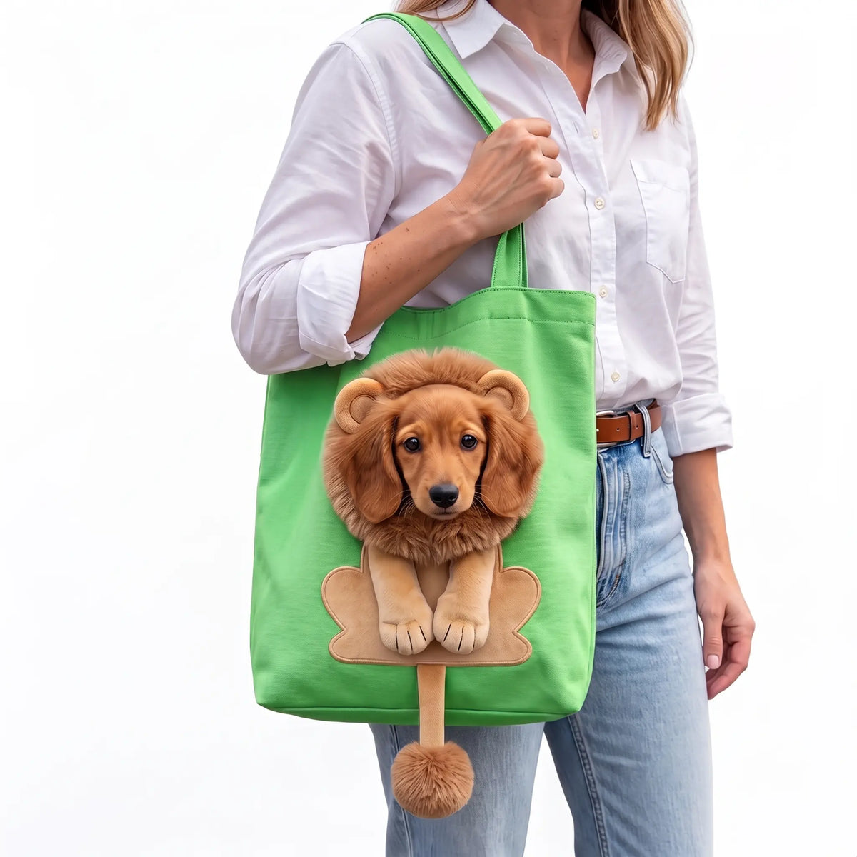 Canvas Cat & Dog Tote Carrier