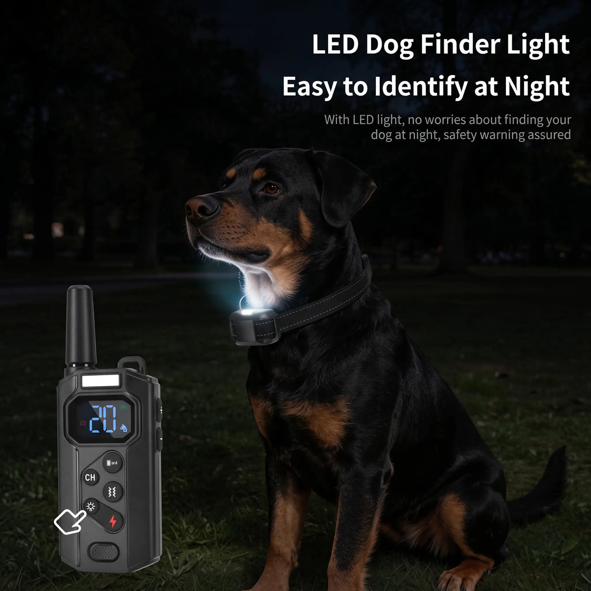 Smart Waterproof Remote Dog Training Collar