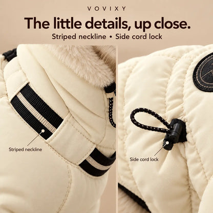 Hooded Four-Leg Winter Dog Coat