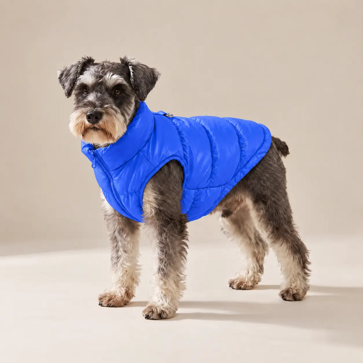 Quilted Dog Puffer Vest for Winter