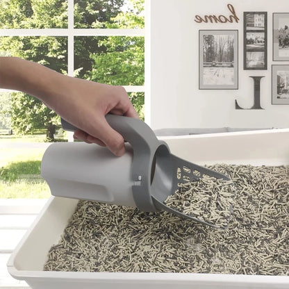 Cat Litter Scoop with Waste Bucket & Bag Rolls