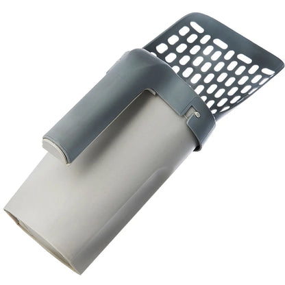Cat Litter Scoop with Waste Bucket & Bag Rolls