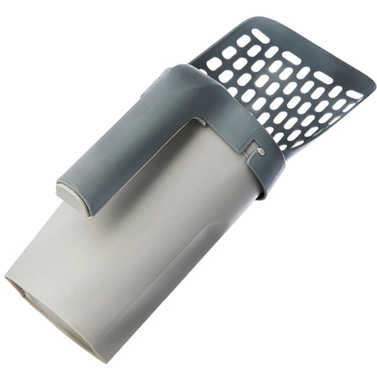 Cat Litter Scoop with Waste Bucket & Bag Rolls
