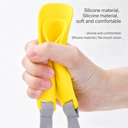 Silicone Duck Muzzle for Dogs - Anti-Bite & Bark Control
