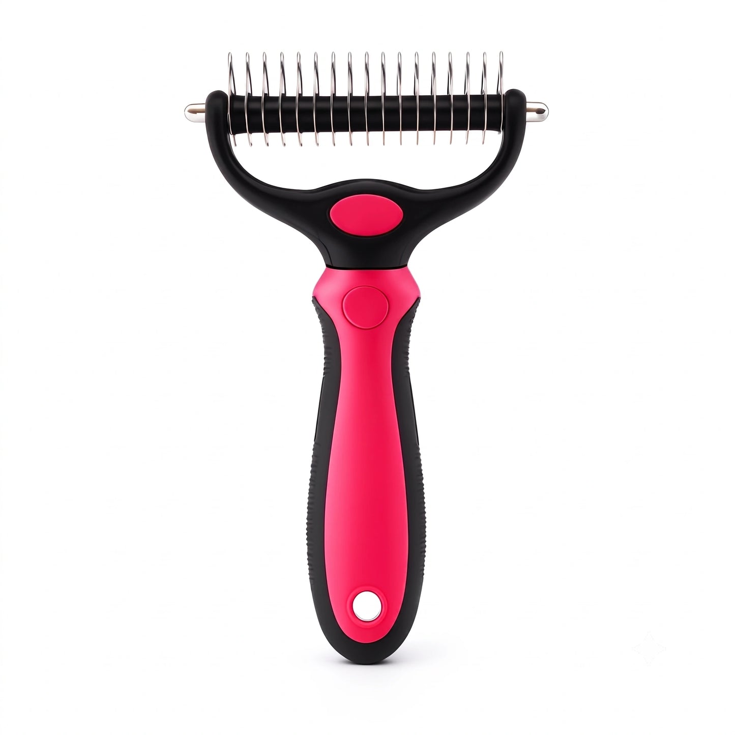 Double-Sided Dematting Rake for Dogs & Cats
