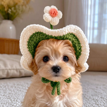 Cute Knit Pet Hat - Cat & Dog Costume for Halloween & Christmas