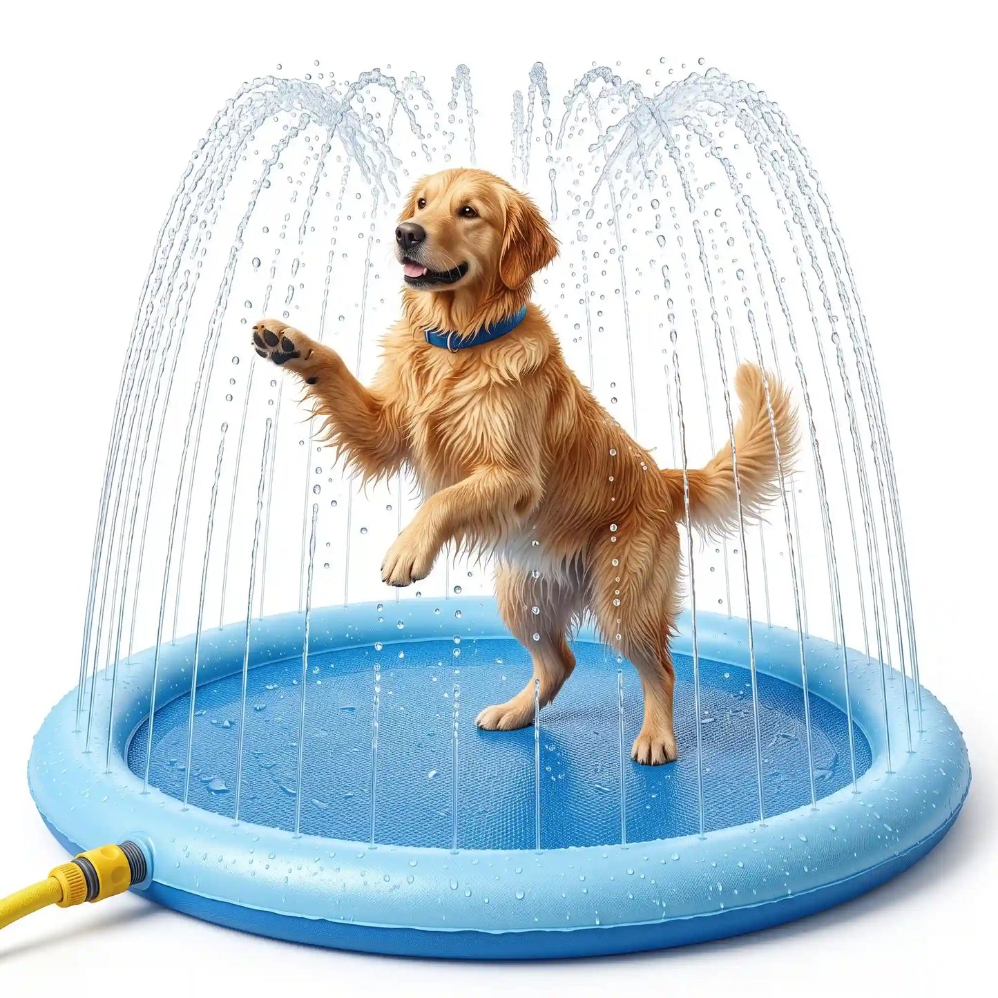 Dog Swimming Mat Anti-Slip Dog Pool Splash Pad