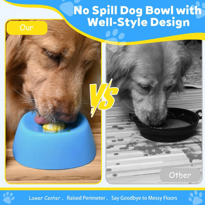 Slow Feeder Dog Bowl Non-Slip Licking Mat Bowl