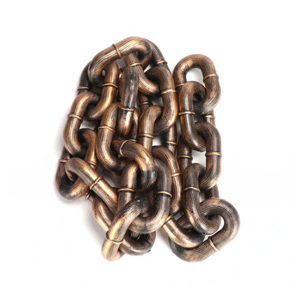 Funny Fake Chain Dog Leash — Lightweight Simulation Iron Chain