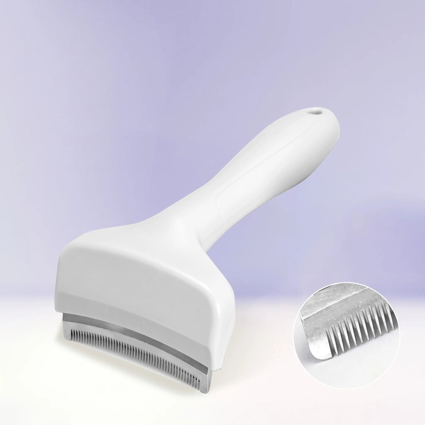 2-in-1 Cat Deshedding Brush - Fur Thinning & Grooming Comb