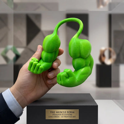 3D Printed Cat Muscle Arms Costume — Funny Pet Cosplay Shoulder Attachment