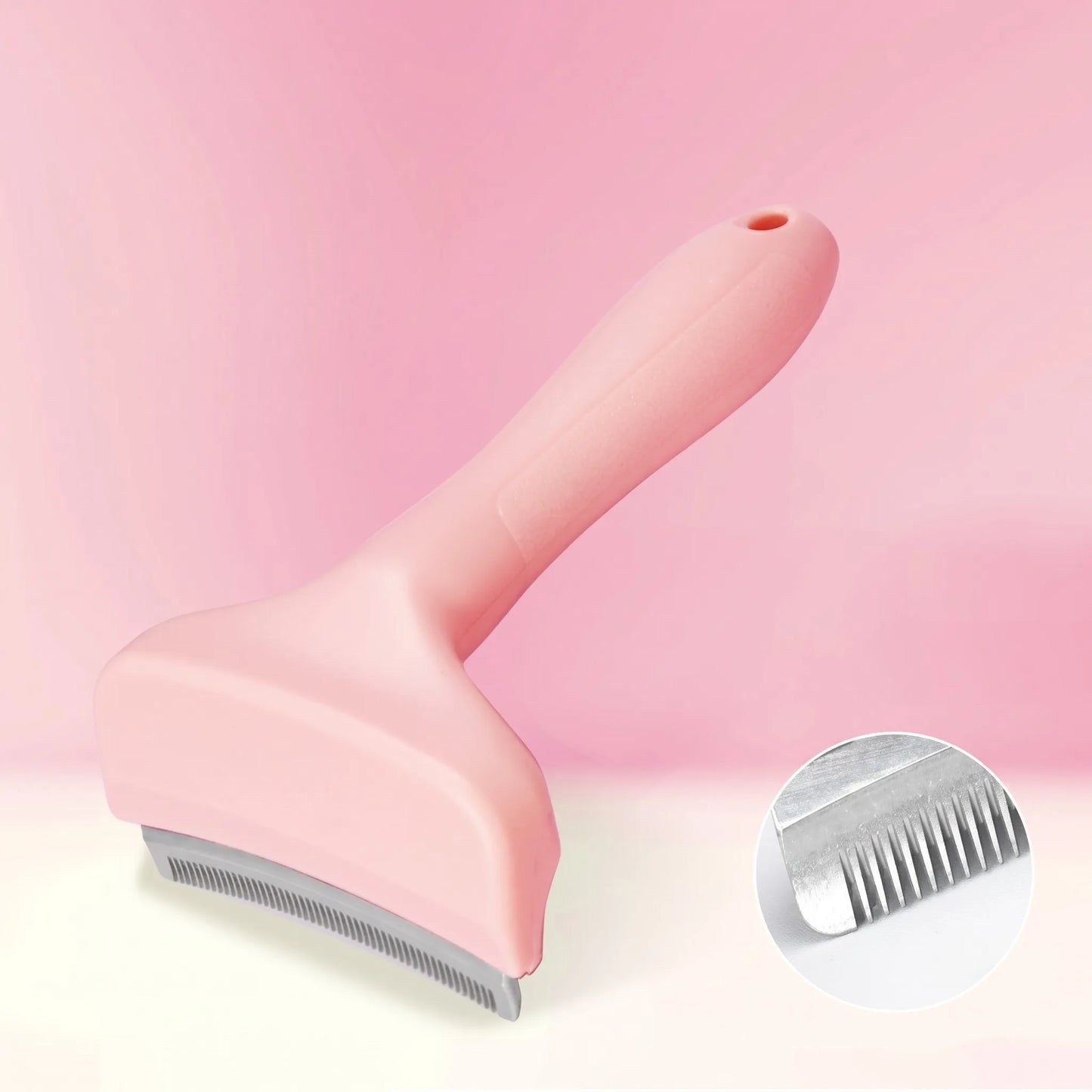 2-in-1 Cat Deshedding Brush - Fur Thinning & Grooming Comb