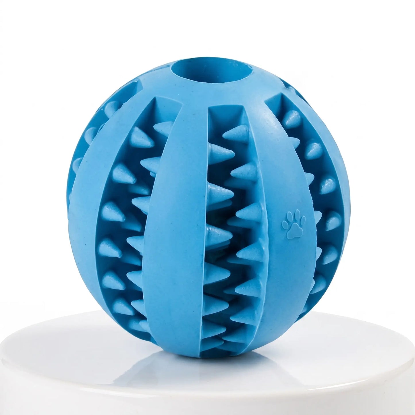 Rubber Chew Ball Dog Toy-Bite-Resistant Molar & IQ Training Ball