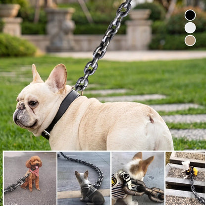 Funny Fake Chain Dog Leash — Lightweight Simulation Iron Chain