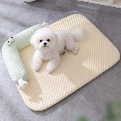 Cooling Dog Mat-Breathable Pet Bed for Dogs & Cats