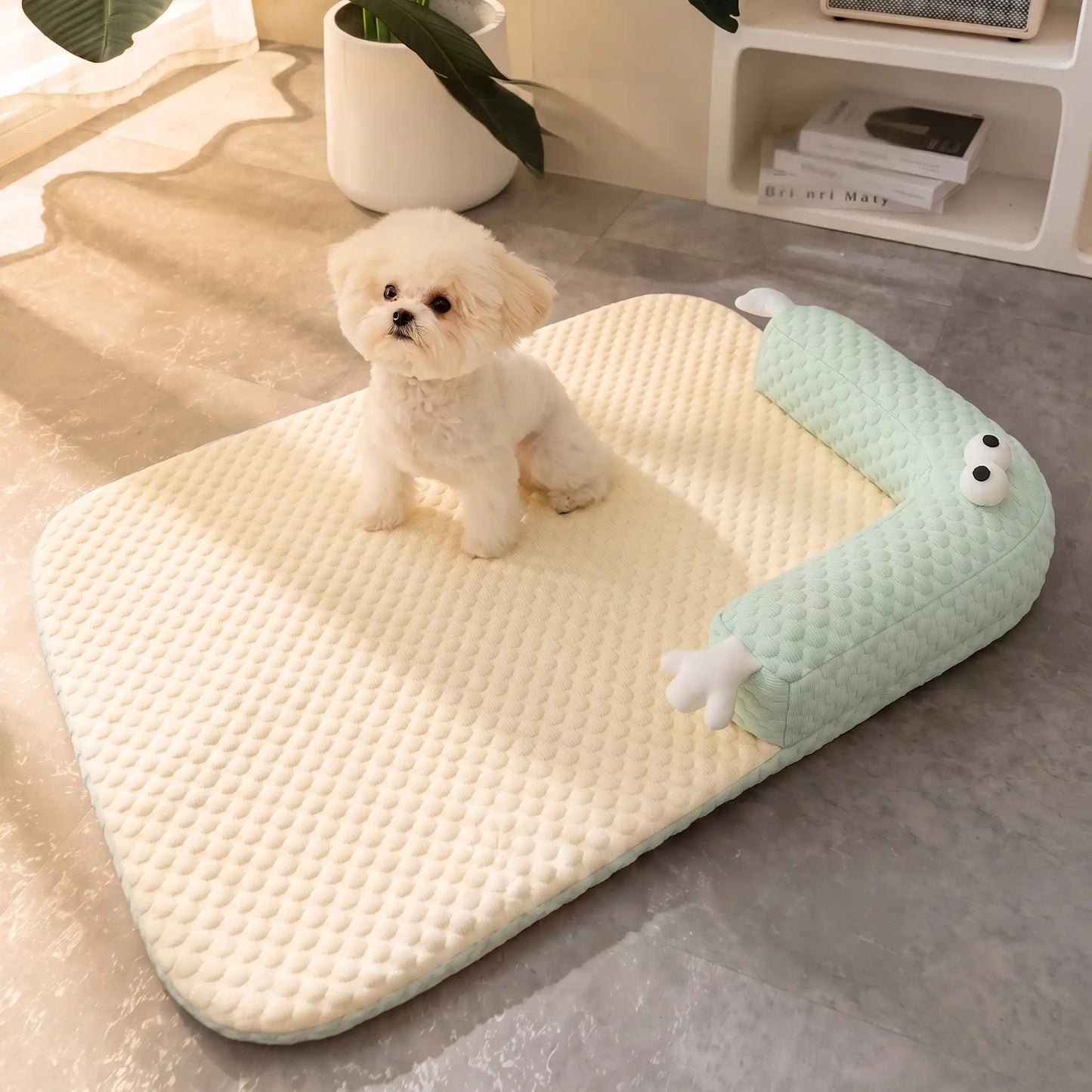 Cooling Dog Mat-Breathable Pet Bed for Dogs & Cats
