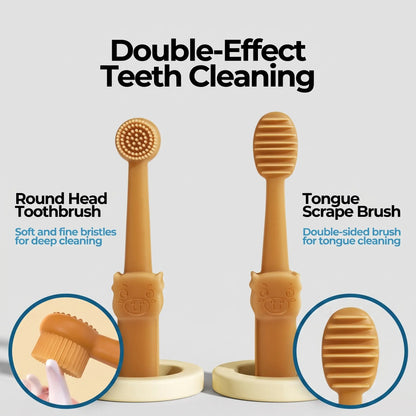 Pet Dental Care Kit - Dog & Cat Toothbrush