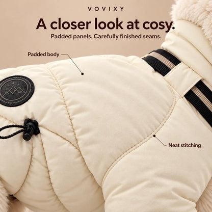 Hooded Four-Leg Winter Dog Coat