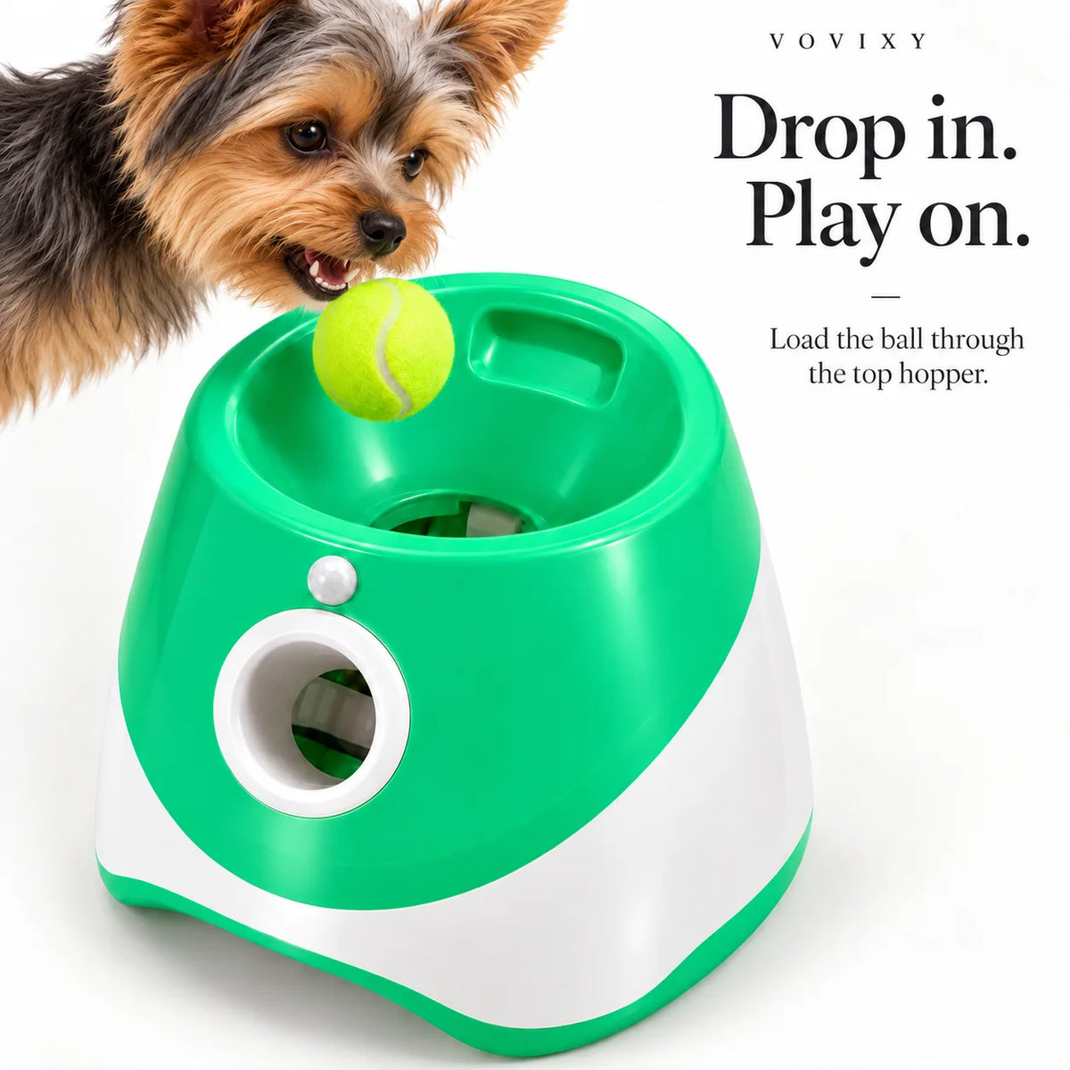 Rechargeable Automatic Dog Tennis Ball Launcher