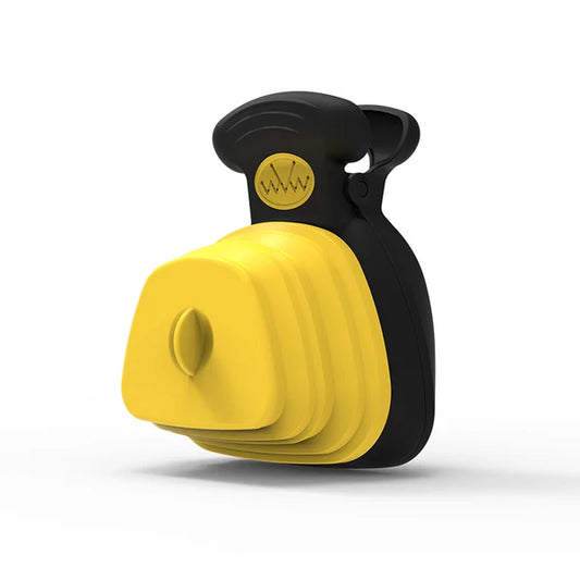 Foldable Dog Poop Bag Dispenser with Waste Bags
