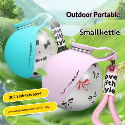 Portable Dog Water Bottle with Bowl