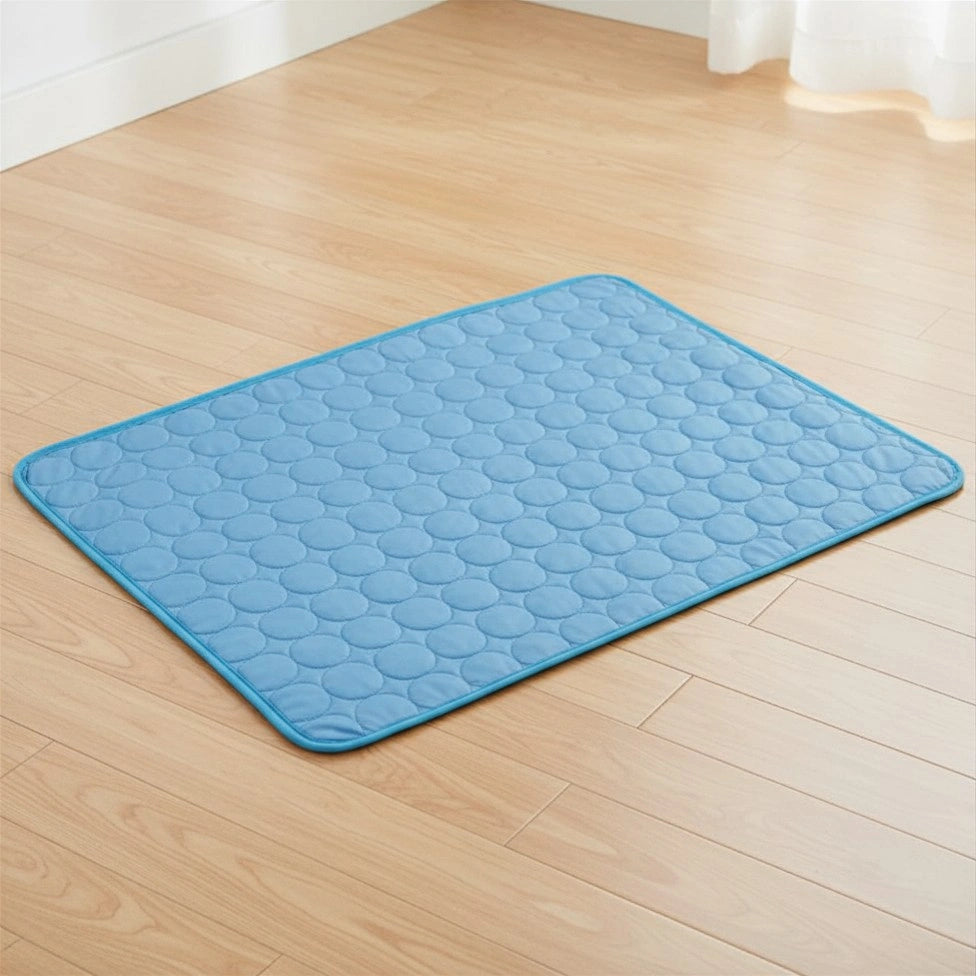 Pet Cooling Mat – Summer Ice Silk Pad