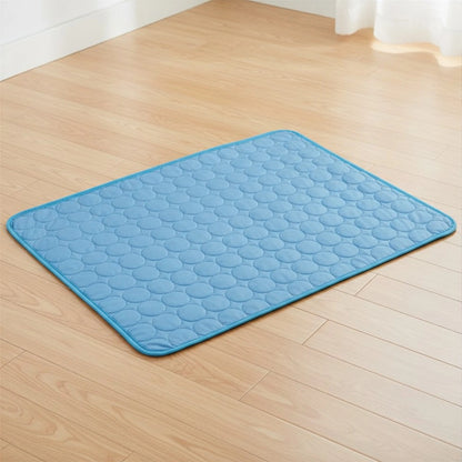 Pet Cooling Mat – Summer Ice Silk Pad