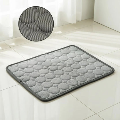 Pet Cooling Mat – Summer Ice Silk Pad