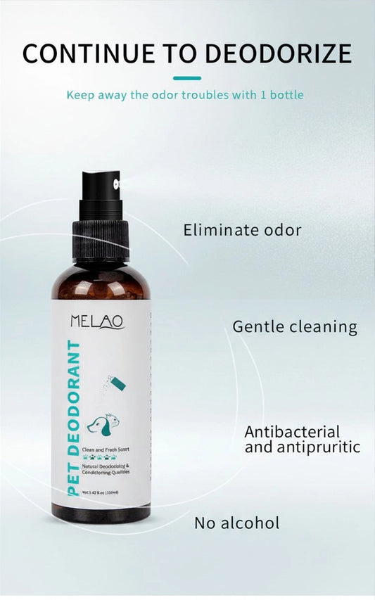 Pet Odor Eliminator Spray for Cats & Dogs